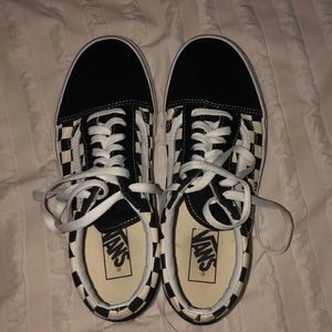 Checkered vans